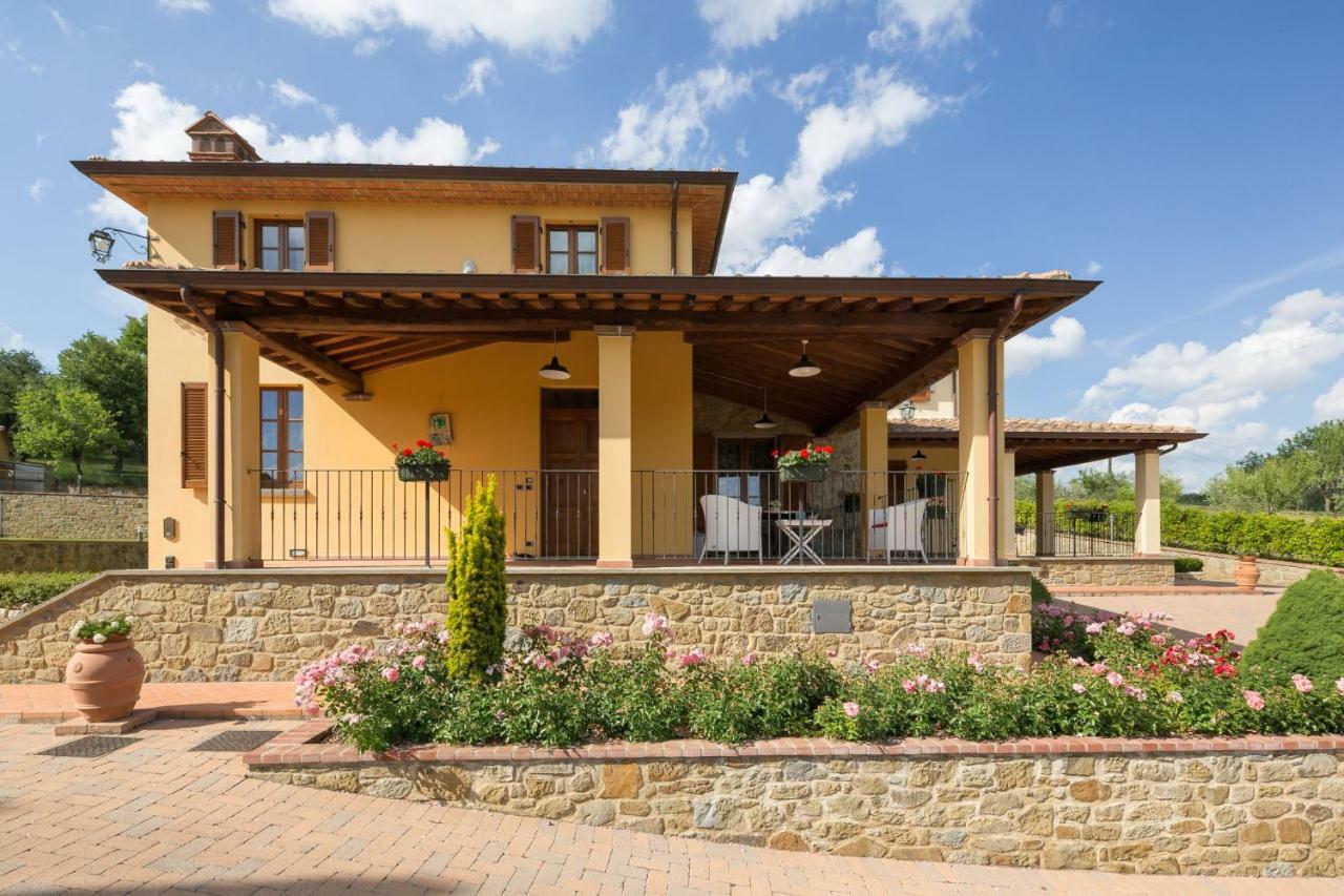 Villa Poggio Pellicciaia à Arezzo Extérieur photo
